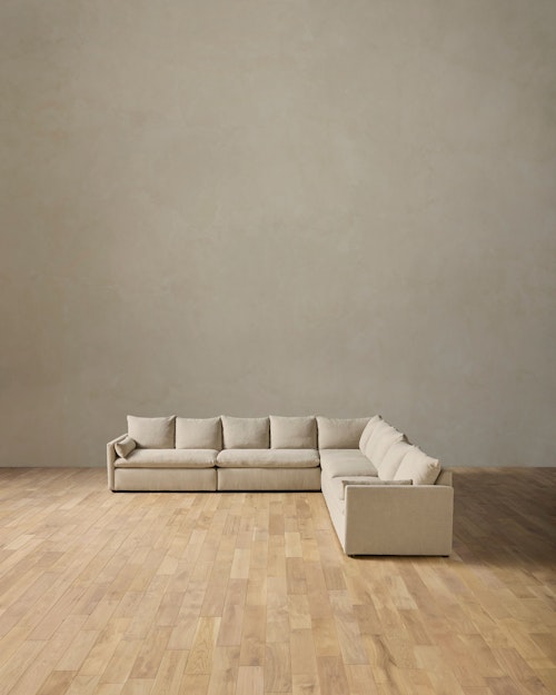 Leighton Track Arm 5-Piece Grand Corner Sectional